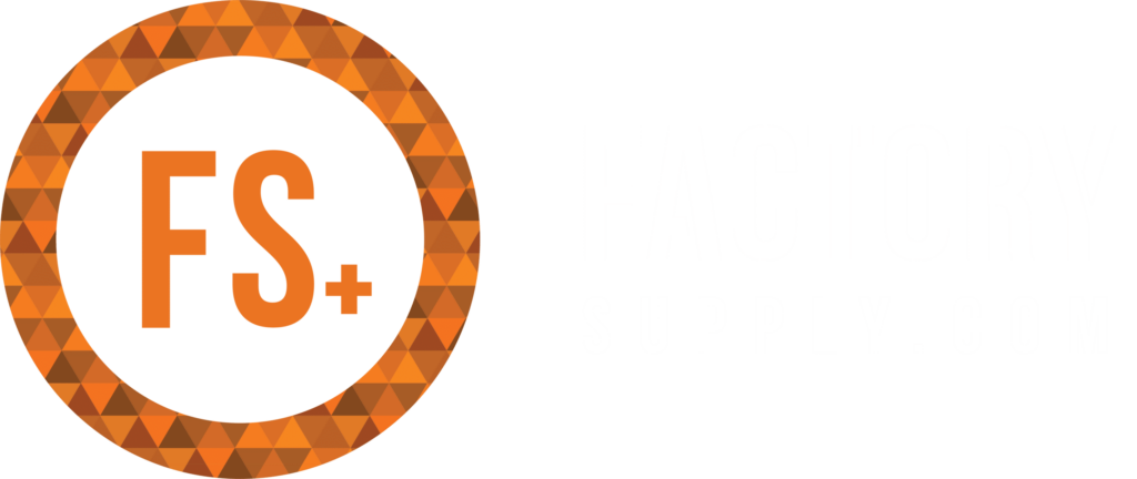 FS Logo orange triangle vector reverse